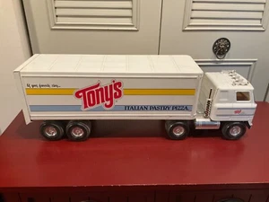 Vintage ERTL Tony’s Pizza International Tractor Trailer Semi In Great Cond. 22” - Picture 1 of 16