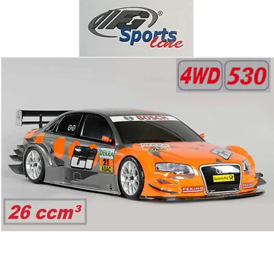 FG Modellsport 1:5 Sportsline 4WD 530 Chassis 26ccm³ Audi A4 DTM Albers - Bild 1 von 4