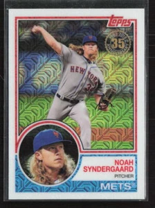 2018 Topps #17 Noah Syndergaard Silver Pack - Imagen 1 de 2