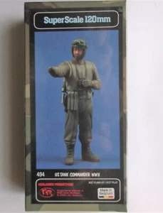 WWII KOREA U.S. SHERMAN TANK COMMANDER Verlinden Resin Kit #494 120mm 1/16 MIB - Bild 1 von 4
