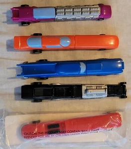 Speed Writers Wendys Happy Meal Figures x FIVE - Picture 1 of 3