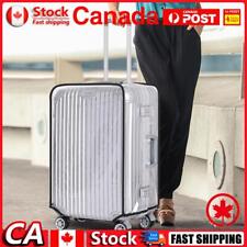 Luggage Cover PVC Trolley Case Cover Luggage Case for Wheeled Suitcase (20inch) 