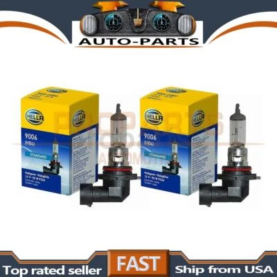 Hella Headlight Bulbs 9006 Front 2x For 2011-2014 Volkswagen Touareg 3.0L - Image 1 of 4