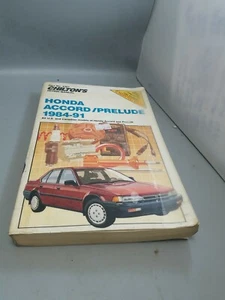 Manual de reparación Chilton Honda Accord Prelude 1984-1991  - Imagen 1 de 1