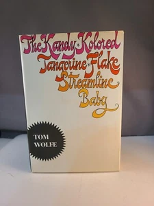 The Kandy-Kolored Tangerine-Flake Streamline Baby~Tom Wolfe~2nd Printing HC DJ - Picture 1 of 8