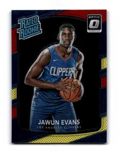 2017 Donruss Red and Yellow  Jawun Evans  RC, RR 162
