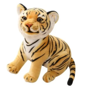 Kawaii White Tiger Plush Toy – Soft Stuffed Animal Doll Pillow for Kids Gift - Picture 1 of 9