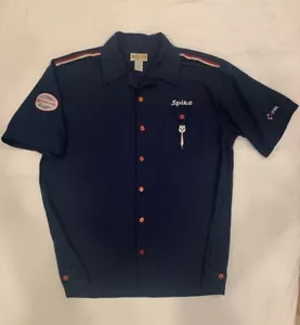 BC Ethic Bowling Shirt "Bull's Eye Tavern" - Vintage - Men's Large - Picture 1 of 7