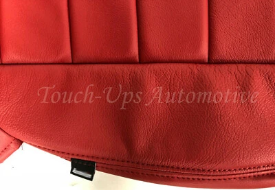 Cubiertas de asiento de cuero rojas para Dodge Challenger SE SXT RT 2011 2012 2013 2014 Foto 1 de 4