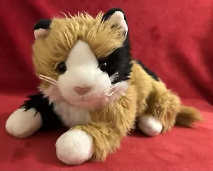 Ty Classic Carley Calico Cat Ginger White Black Soft Plush Toy 2000 Collectible - Picture 1 of 11