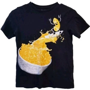 Camicia maccheroni ragazzo The Children's Place taglia M (7-8) nero/giallo. - Foto 1 di 5