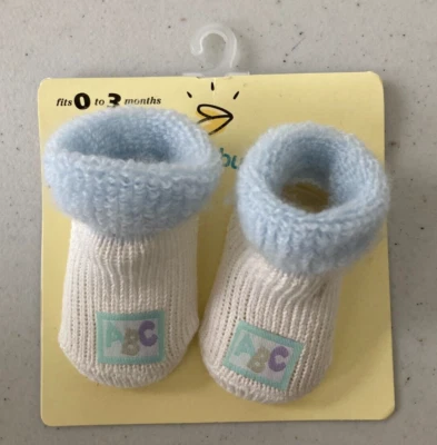 Zapato de bebé Gold Bug ABC blanco y azul bebé zapatillas para 0-3 meses estilo: #28505 Foto 1 de 4