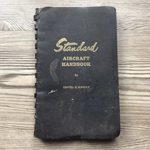 Standard Aircraft Handbook 1967 by Leavell and Bungay - Vintage - Picture 1 of 14