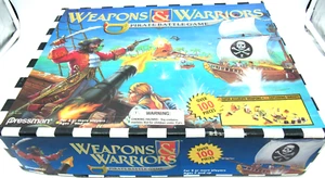 Vintage Weapons & Warriors Castle Combat Set Game Pressman Set 1994 - Picture 1 of 12