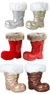 Botas de interior Hoff "Splendid" decoración Nicolás Navidad invierno copo de nieve - Imagen 1 de 9