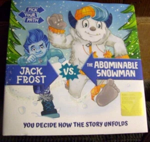 PICK YOUR PATH JACK FROST VS THE ABOMINABLE SNOWMAN BARNES & NOBLE EXCLUSIVE HB - Picture 1 of 1