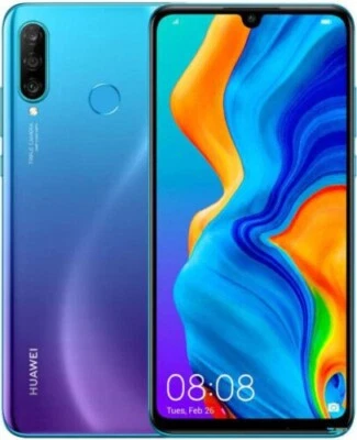 Original Huawei P30 lite 128GB ,4GB RAM Hybrid Dual SIM 4G LTE Google services - Image 1 of 4