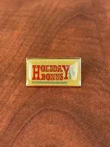 California Lottery Holiday Bonus 1,5" Anstecknadel Vintage - Bild 1 von 7