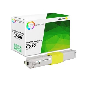 Cartucho de tóner TCT Yellow Oki 44469719 para Okidata C530 MC561 MC361 - Imagen 1 de 6