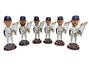 2016 Chicago Cubs World Series Bobbleheads - Picture 1 of 7