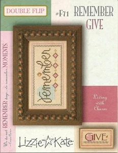Remember/Give F71 by Lizzie Kate Kreuzstichmuster - Bild 1 von 1