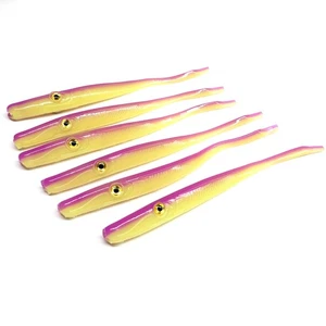 Bass Pollack Crazy Slugs 130mm 5g (6 Pack) Slow Shallow Running Paddle T V2 - Picture 1 of 3
