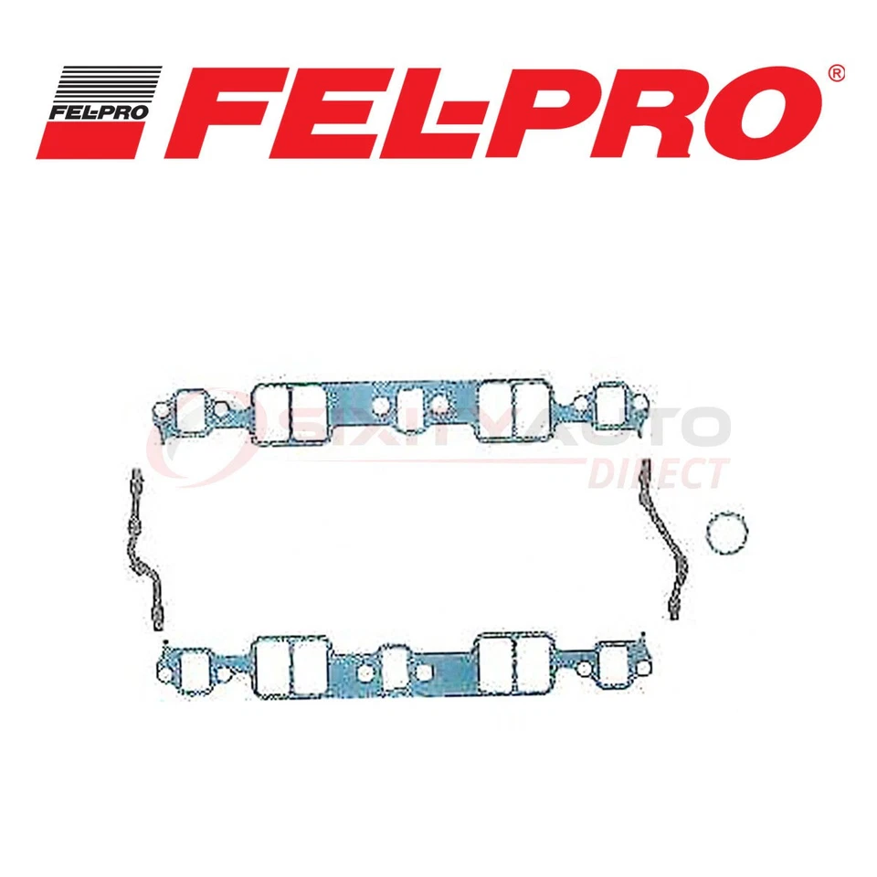 Fel Pro Intake Manifold Gasket Set for 1966-1968 Chevrolet Caprice 4.6L 5.0L le Foto 1 de 4