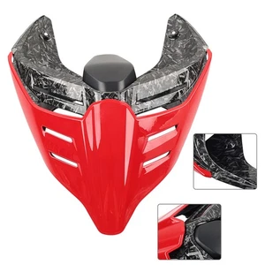 Cubierta de asiento trasero rojo revestimiento trasero para Ducati Panigale Streetfighter V4S V2 - Imagen 1 de 10