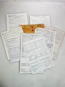 NYPD Complaint Arrest Missing Report Documents Lot Unfilled 1997 NYC Police - Picture 1 of 15