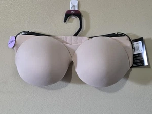 Maidenform A Little Pick Me Up Strapless Underwire Bra 34B Beige SN6990 New! - Picture 1 of 11