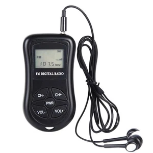Radio FM Portable, Alimentée par Batterie AAA, Tuner Numérique, Walkmen - Photo 1/5