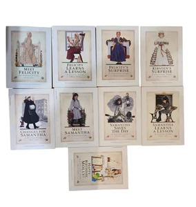 Vtg American Girl Collection Book Lot  Felicity Samantha Kirsten Molly Lot Of 9 - Picture 1 of 10