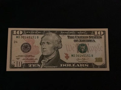 2013 $10 FRN, CU - Image 1 of 2