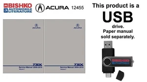 2009 2010 Acura TSX Shop Service Repair Manual USB - Picture 1 of 3