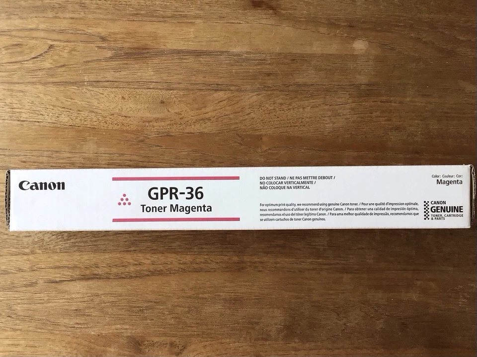 Cartucho de tóner magenta de rendimiento estándar original Canon GPR-36 - 3784B003AA Foto 1 de 1