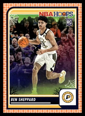 2023-24 Haunted Hoops Orange Rookie #219 Ben Sheppard Indiana Pacers - Image 1 of 2