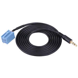 Neu Auto-Aux-Eingang 3 5-mm-Auto-AUX-Eingang Audio-Musikadapterkabel - Zdjęcie 1 z 6