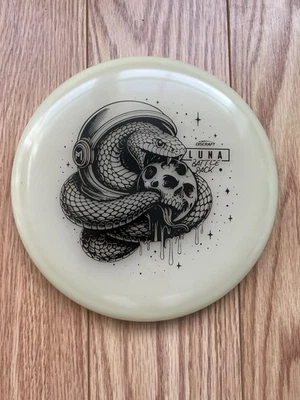 MEGA GLO Luna Discraft 173g -174g  Paul Mcbeth Anthony Barela 1 of 250!  NEW - Image 1 of 3