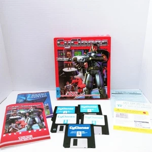 Cyclones IBM Big Box PC Spiel CIB komplett 3,5" Disks Manual Inserts Vintage 1994 - Bild 1 von 18