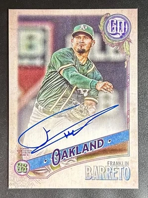 2018 Topps Gypsy Queen - Autographs Franklin Barreto #GQA-FB (AU) - Image 1 of 2