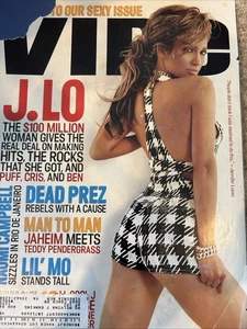 Vibe Magazine July 2003 Jennifer Lopez, Dead Prez, Naomi Campbell - Picture 1 of 3