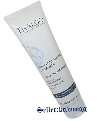 Thalgo Cold Cream Marine SOS Soothing Mask 150ml Salon Size Free Postage - Image 1 of 2