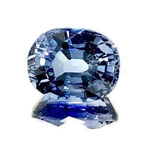3.85 ct Natural Royal Blue Sapphire ,VVS,Excellent Oval Cut,9 mohs - Picture 1 of 10