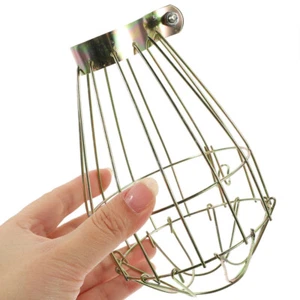 4 Pcs Retro Bird Cage Lantern Metal Light Bulb Vintage Lamp Shade - Picture 1 of 12