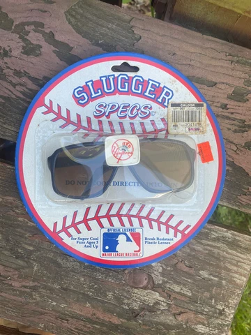NY Yankees Slugger Specs vintage Sunglasses MLB Sports Collectibiles Cover