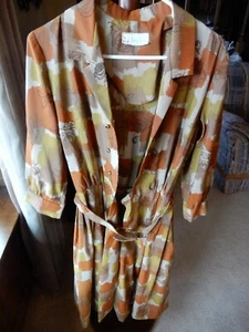 VINTAGE NANCY GREER NY WOMEN'S SIZE 16 FLORAL DRESS - Picture 1 of 8