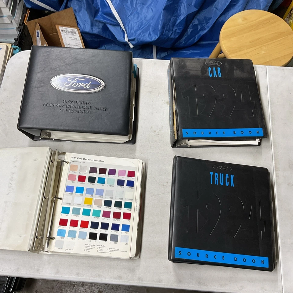 1994 FORD  TRUCK CAR SOURCE BOOKS COLOR AND UPHOLSTERY MUSTANG F150 F250 F350 - Image 1 of 1