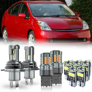 For Toyota Prius 2006-2009 LED Headlight Hi/Lo Beam Turn Signal Light Bulbs - Picture 1 of 14