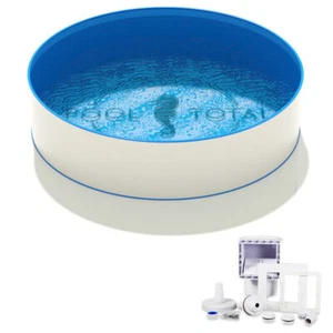 POOL Total Aufstellbecken SET BASIC Ø 2,50 x 0,90m Folie 0,6mm inkl. Skimmer-Set - Bild 1 von 7