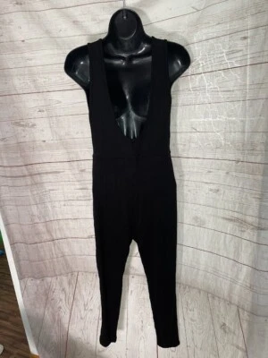 Mono negro sin mangas Shein para mujer talla mediana Foto 1 de 4